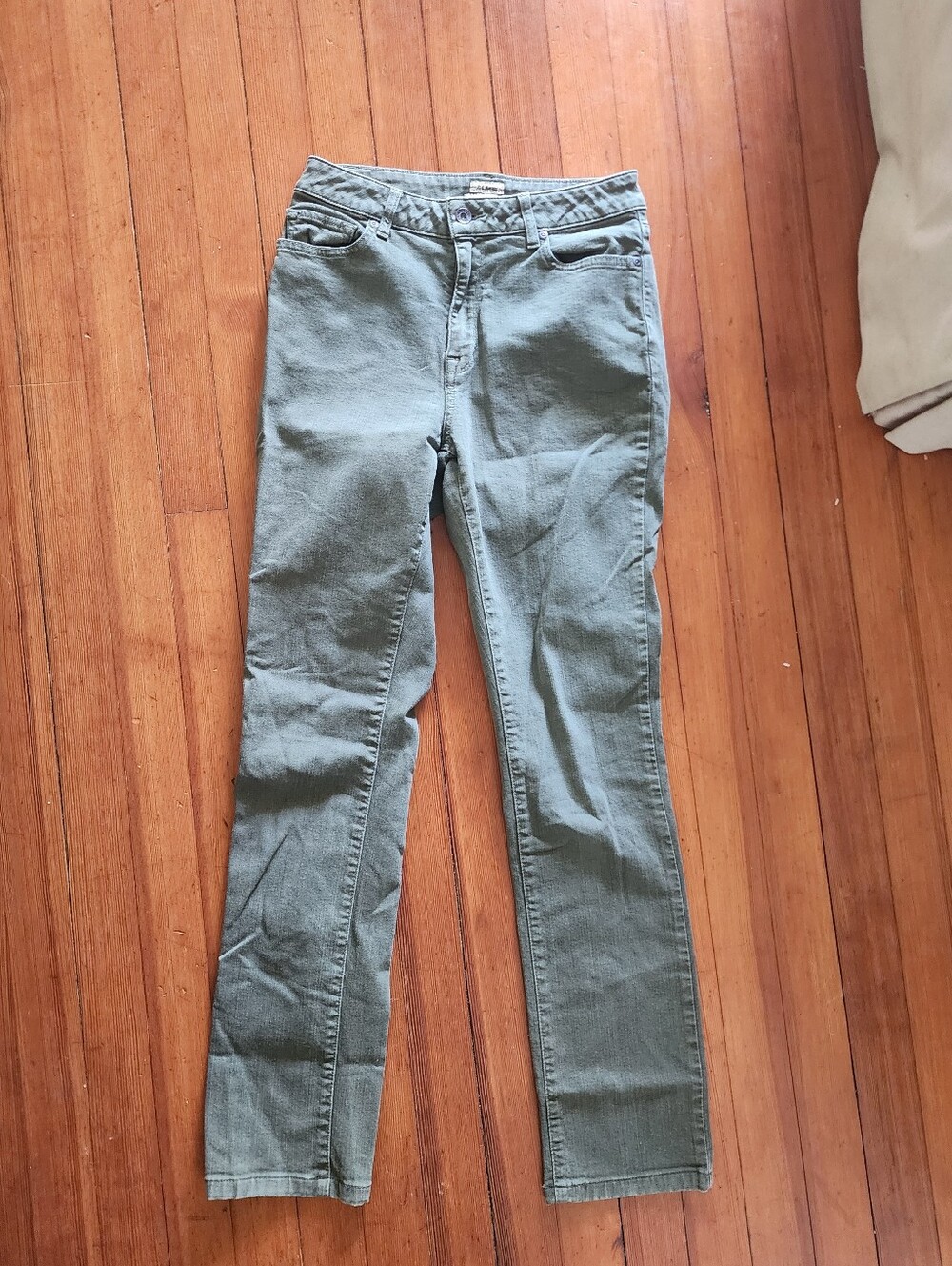 L.L. Bean Classic Fit Pants in Green - 28"